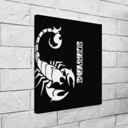 Холст квадратный Scorpions Скорпионс - фото 2