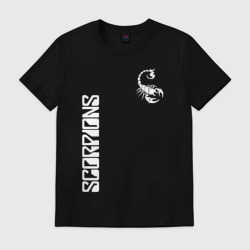 Мужская футболка хлопок Scorpions Скорпионс