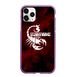 Чехол для iPhone 11 Pro Max матовый Scorpions