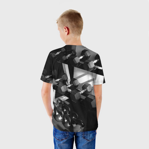 Детская футболка 3D Качалка, цвет 3D печать - фото 4