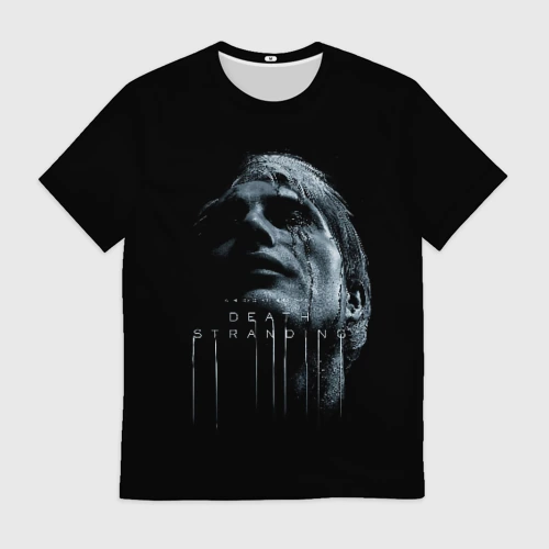 Мужская футболка 3D Death Stranding DS