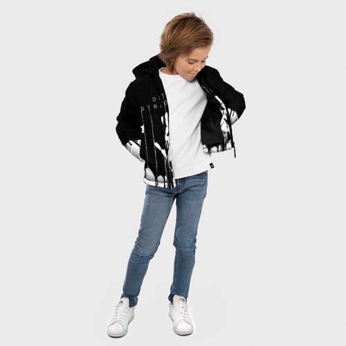 Зимняя куртка для мальчиков 3D Death Stranding, цвет черный - фото 5