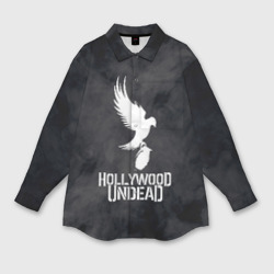 Мужская рубашка oversize 3D Hollywood Undead