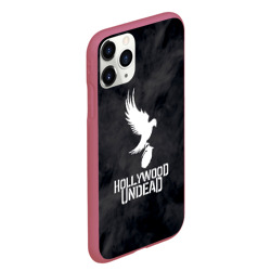 Чехол для iPhone 11 Pro Max матовый Hollywood Undead - фото 2