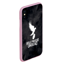 Чехол для iPhone XS Max матовый Hollywood Undead - фото 2