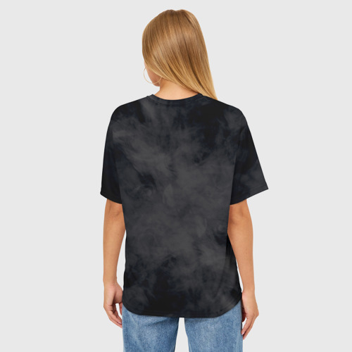 Женская футболка oversize 3D Hollywood Undead, цвет 3D печать - фото 4