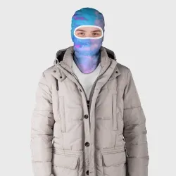 Балаклава 3D Розовые облака - фото 2