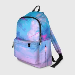 Рюкзак 3D Розовые облака