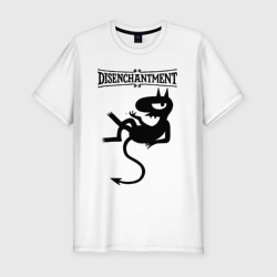 Disenchantment Luci – Мужская футболка хлопок Slim с принтом купить