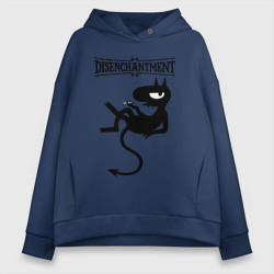 Женское худи Oversize хлопок Disenchantment Luci