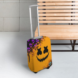 Чехол для чемодана 3D Marshmello halloween - фото 2