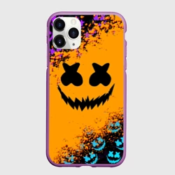 Чехол для iPhone 11 Pro матовый Marshmello halloween