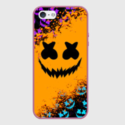 Чехол для iPhone 5/5S матовый Marshmello halloween