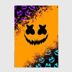 Постер Marshmello halloween
