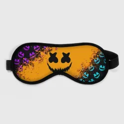 Маска для сна 3D Marshmello halloween
