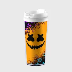 Термокружка-непроливайка Marshmello halloween