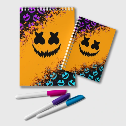Блокнот Marshmello halloween