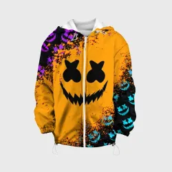 Детская куртка 3D Marshmello halloween