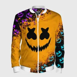 Мужской бомбер 3D Marshmello halloween