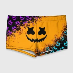 Мужские купальные плавки 3D Marshmello halloween