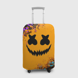 Чехол для чемодана 3D Marshmello halloween