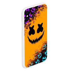 Чехол для iPhone XS Max матовый Marshmello halloween - фото 2