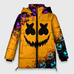 Женская зимняя куртка Oversize Marshmello halloween