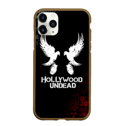 Чехол для iPhone 11 Pro Max матовый Hollywood Undead