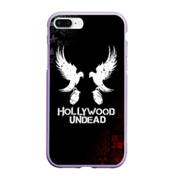 Чехол для iPhone 7Plus/8 Plus матовый Hollywood Undead