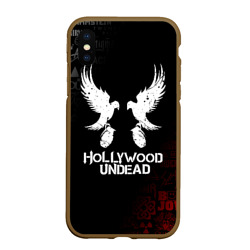 Чехол для iPhone XS Max матовый Hollywood Undead