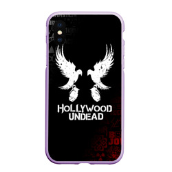 Чехол для iPhone XS Max матовый Hollywood Undead