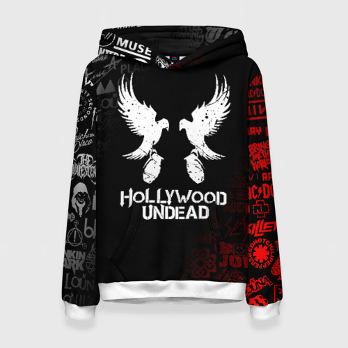 Женская толстовка 3D Hollywood Undead, цвет 3D печать