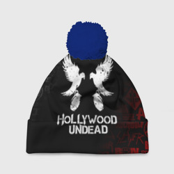 Шапка 3D c помпоном Hollywood Undead