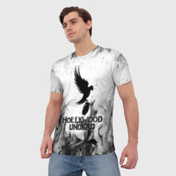 Мужская футболка 3D Hollywood Undead - фото 2