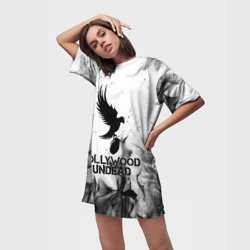 Платье-футболка 3D Hollywood Undead - фото 2