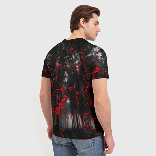 Мужская футболка 3D Ghostemane, цвет 3D печать - фото 4