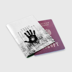 Обложка для паспорта матовая кожа Death Stranding DS - фото 2