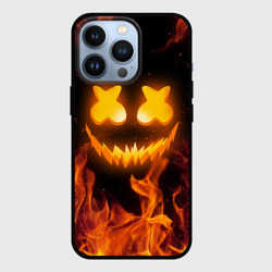 Чехол для iPhone 13 Pro Marshmello halloween