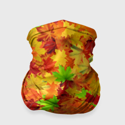 Бандана-труба 3D Кленовые листья