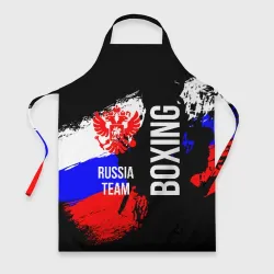 Фартук 3D Boxing Russia Team и герб РФ