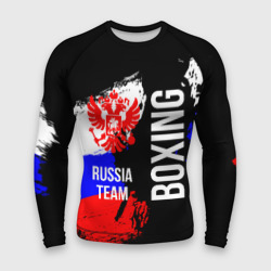 Мужской рашгард 3D Boxing Russia Team