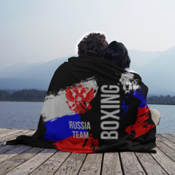Плед 3D Boxing Russia Team и герб РФ - фото 2