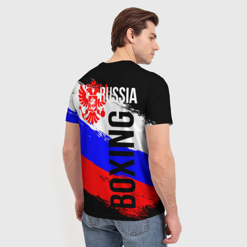 Мужская футболка 3D Boxing Russia Team - фото 4