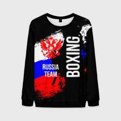 Мужской свитшот 3D Boxing Russia Team