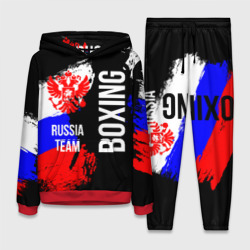 Женский костюм с толстовкой 3D Boxing Russia Team