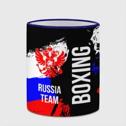 Кружка с полной запечаткой Boxing Russia Team и герб РФ - фото 2