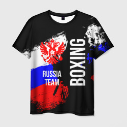 Boxing Russia Team – Футболка с принтом купить со скидкой в -26%