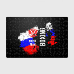 Головоломка Пазл магнитный 126 элементов Boxing Russia Team и герб РФ