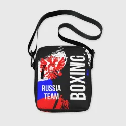 Сумка через плечо 3D Boxing Russia Team и герб РФ