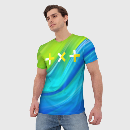 Мужская футболка 3D TOMORROW X TOGETHER, цвет 3D печать - фото 3